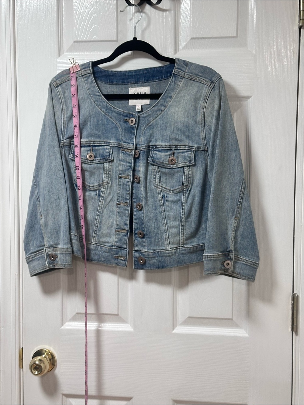 torrid Light Blue Denim Jean Jacket